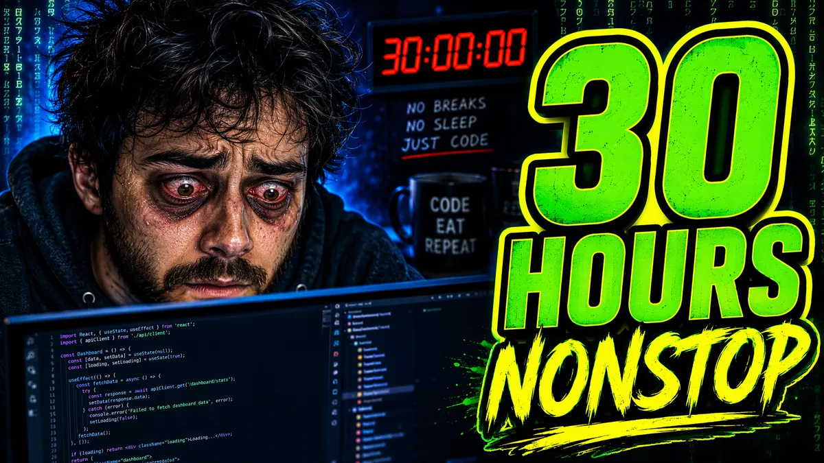 Developer exhausted after 30 hours of continuous GPT-5.6 Sol testing